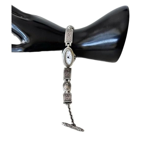 Brighton Biella Fiore Quartz Analog Women's Watch Sz. 6 3/4" New Battery - Picture 1 of 6